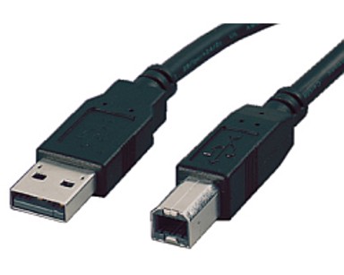 ROLINE USB kabel A-B USB 2.0, 1.8 m, crni