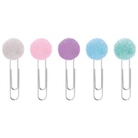 KNORR PRANDELL Ručne spajalice, velike, pastel, 6 kom