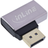INLINE DisplayPort adapter, sivi/crni