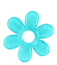 BABYONO Gelirana grickalica za zube Cvijet, zelena