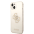 GUESS Zaštitna maska GUHCP14SPCUGL4GTR, za iPhone 14, prozirna, zlatne šljokice