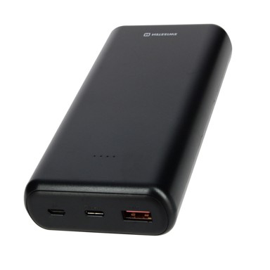 SWISSTEN Powerbank prijenosni punjač 20000MAH, 20W, crni