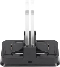 NIKCORP Stanica za punjenje 4u1 za Nintendo Switch, crna