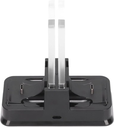 NIKCORP Stanica za punjenje 4u1 za Nintendo Switch, crna
