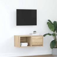TV ormarić od iverice boja hrasta sonome 60x31x25,5 cm