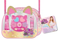 HOT FOCUS Kozmetički set u torbici Mačka