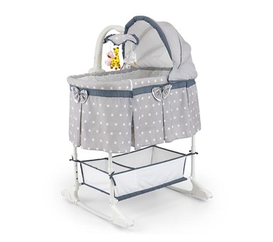 MILLY MALLY Cradle Sweet Kolijevka 4in1 Star sa daljinskim upravljanjem
