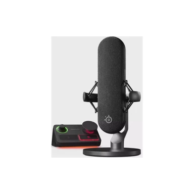 STEELSERIES Mikrofon Alias Pro, XLR, stream mixer, crni