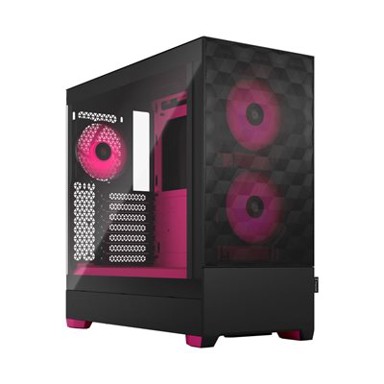 FRACTAL DESIGN Kućište Pop Air TG, ATX, crno-rozo, bez napajanja