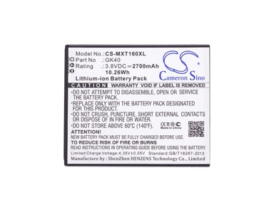 Baterija za Smartphone Motorola Moto E3 / XT1601 / Typ GK40