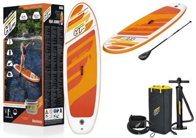 BESTWAY Sup daska za veslanje, narančasta, 274 x 76 x 12 cm