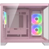 COUGAR Kućište CGR-2QA6P-RGB Mini Tower, 2x 120 mm + 1x 120 mm ventilator, ružičasta