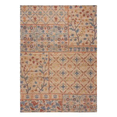 FLAIR RUGS Ručno rađen tepih od mješavine jute u prirodnoj boji 80x150 cm Taylor Patchwork 