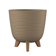 BLUMAX PVC tegla Aurora Luna, 30x30x28 cm, mocca