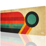 TILT Podloga za miš Nostalgic Stripes, 90 x 40 cm