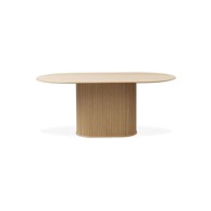 UNIQUE FURNITURE Blagovaonski stol s pločom stola u dekoru hrasta 95x180 cm Nola 