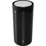 STELTON Termo šalica To Go Click, 0,4 l, mat crna