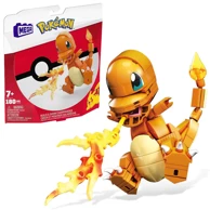 MATTEL MEGA Pokémon Charmander Građevinske kocke ZA6186, 180 kom, 10 cm