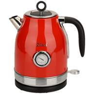 ZILAN Kuhalo za vodu ZLN7033, Retro, 2200 W, 1,7 l, crveno