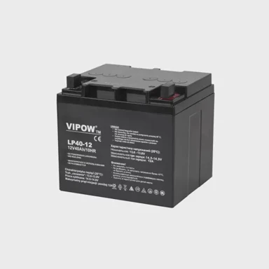 VIPOW Akumulatorska baterija, gel, 12V, 40Ah