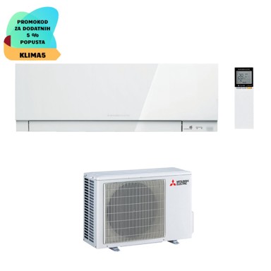 MITSUBISHI Klima uređaj MSZ-EF50VGKW/MUZ-EF50VG, 5,0/5,8 kW, bijela