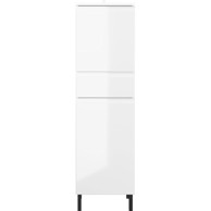 Visoki kupaonski ormarić, 34x120 cm, bijela