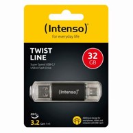 INTENSO USB stick 3.2 Flash Drive Twist Line, 32 GB