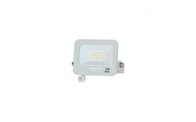LED SMD reflektor, 10 W, 6000 K, bijelo tijelo, sa senzorom