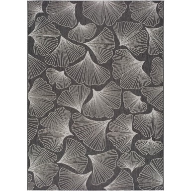 UNIVERSAL Vanjski tepih Tokio 80x150 cm, tamno sivi