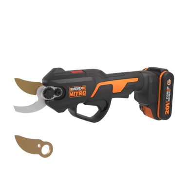 WORX Škare za orezivanje akumulatorske WG330E 20 V 2.0 Ah