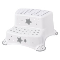 KEEEPER Dupla stepenica Stars, bijela