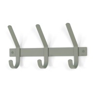  SPINDER DESIGN Zelena/siva metalna zidna vješalica Dexter