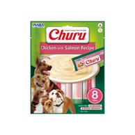 INABA Poslastica za pse Churu piletina i losos, 8x20 g