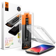 SPIGEN Glass TR EZ Fit HD Transparency 1 Pack zaštitno staklo za ekran iPhone 17 / 16 Pro / 17, prozirna