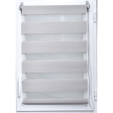 LUANCE Rolo zavjesa, svijetlo siva, 120x180cm