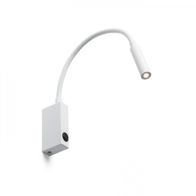 RENDL Zidna lampa, Eke, 230V, LED, 3W, 60°, 3000K, bijela