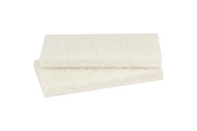 KUBALA Tekstilna vlakna, bijela, 120 x 250 mm, 2 kom