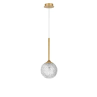 NOVA LUCE Visilica Mirano NL9160211, G9, IP20, mesing zlatna