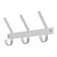  SPINDER DESIGN Bijela metalna zidna vješalica Dexter