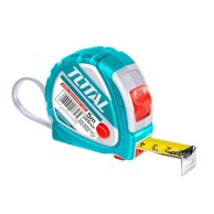 TOTAL Čelična mjerna traka One-Stop Tools 5 mx25 mm, crno-žuta