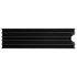 AXAGON Pasivni hladnjak CLR-M2L10 za M.2 SSD - 2280, visina 10 mm, aluminij, crni CLR-M2L10