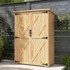 HOMESTAR Vrtni ormar 116,5 x 57 x 167 cm, prirodni