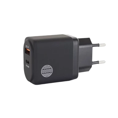 OUR PURE PLANET Zidni punjač, 1 USB-A i 1 USB-C, 30 W