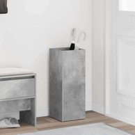 Stalak za kišobrane, s pohranom, 25 × 24,5 × 64 cm, betonsko siva