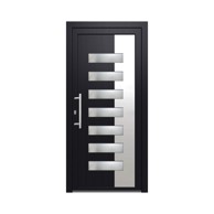 SAMOPEV Vrata ulazna Luxy 70 100x210 Inox L, antracit