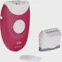 BRAUN Epilator Silk-épil 3-276, rozi/bijeli