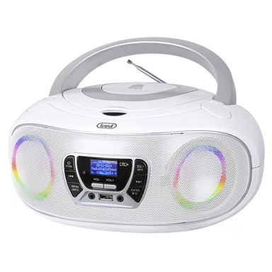 TREVI CMP 583 DAB Digitalni reproduktor 4 W DAB/DAB+/FM, bijela