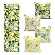 MILA HOME Komplet jastučnica i nadstolnjaka 5 kom