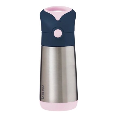 B.BOX Termo bočica sa slamkom, 350ml, roza