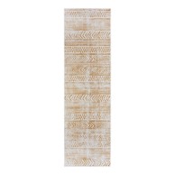 NORTHRUGS Vanjski tepih Biri 80x350 cm, oker žuti/bijeli